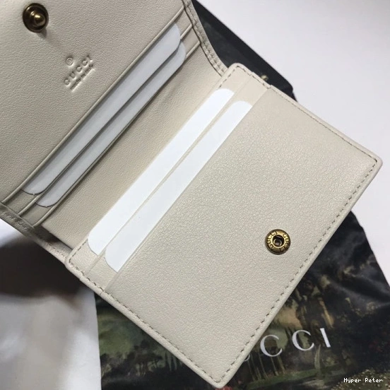 Hyper Peter GUCCI Marmont card case GG wallet 0810